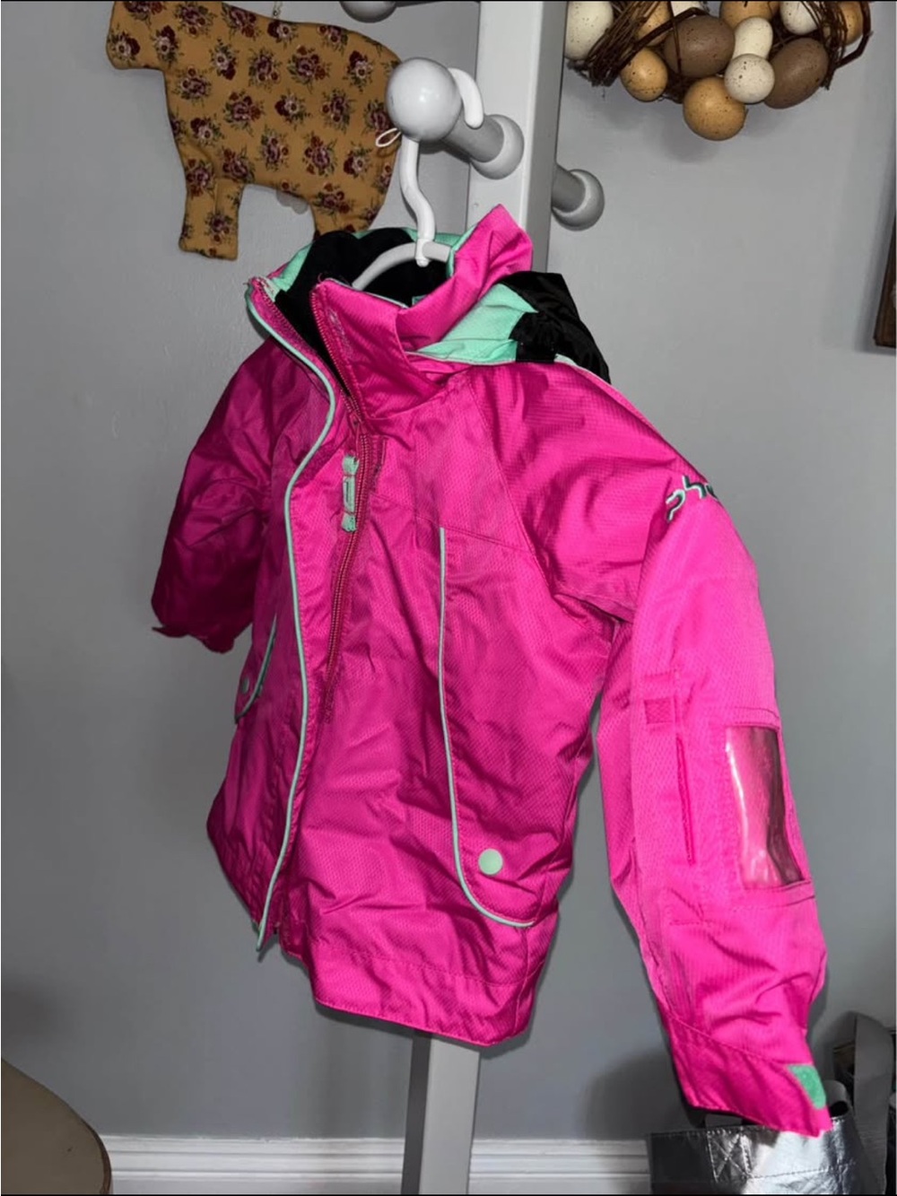 Phenix 2T Kids Waterproof Insulated Jacket - Pink